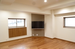 リビングのリフォーム